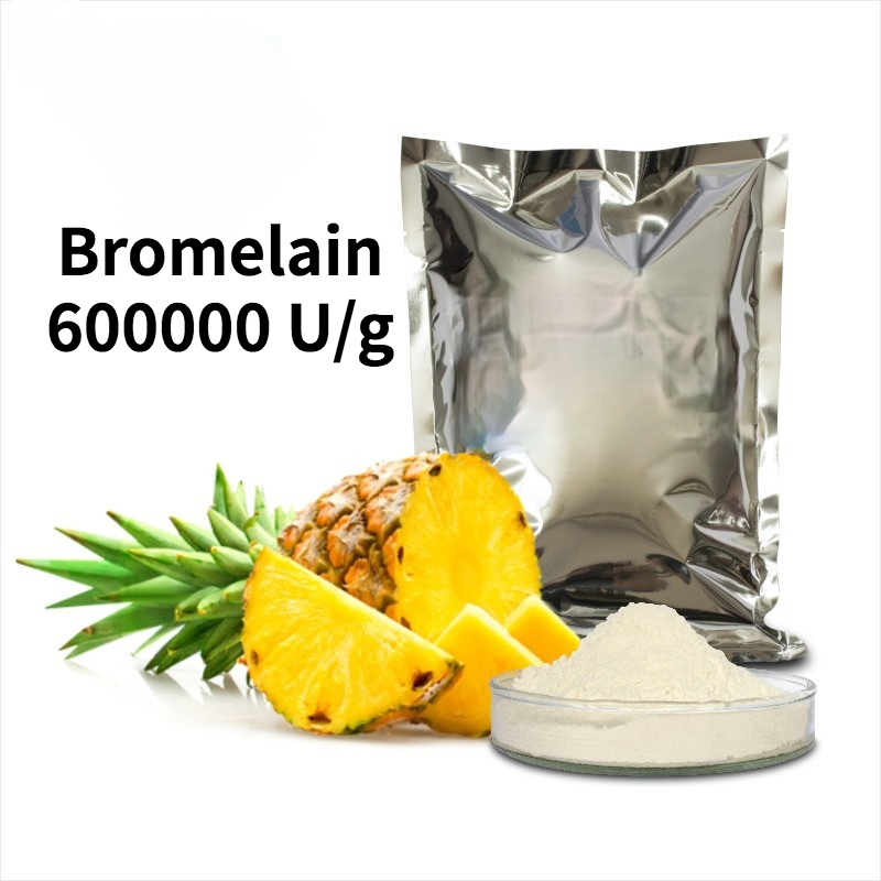 Bromelain 600000 U/g Pineapple Enzyme Protein Hydrolysis Biological Enzyme Preparation