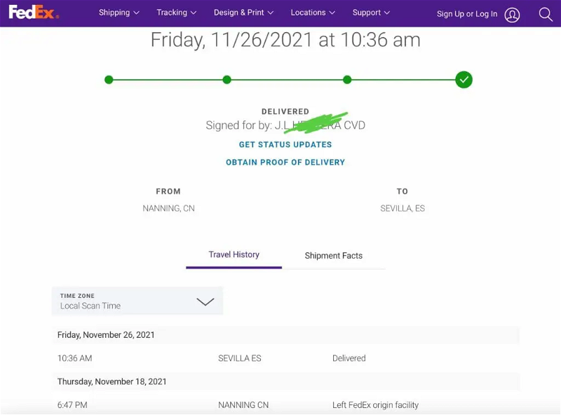 Taliansky klientsky enzýmový balík od spoločnosti FedEx