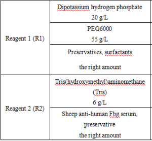 Fibrinogen (Fbg) Assay Kit & Bulk Reagents